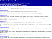 Tablet Screenshot of history.carp.de